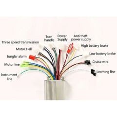 350W Fırçasız DC Motor Sürücü