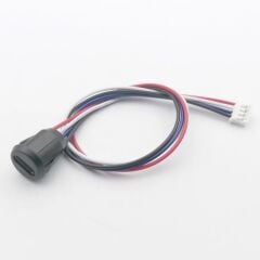 4 Pin Type C Usb Uzatma Kablosu Siyah