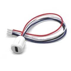 4 Pin Type C Usb Uzatma Kablosu Beyaz