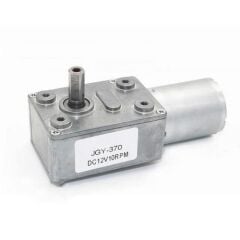 12V 10Rpm JGY370 Redüktörlü DC Motor