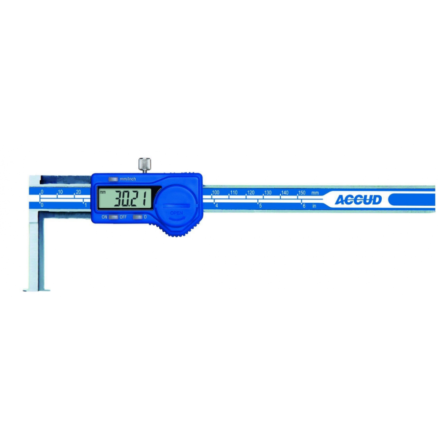 Accud Dijital İç Çap Kanal Kumpası 150mm/ 132-006-21
