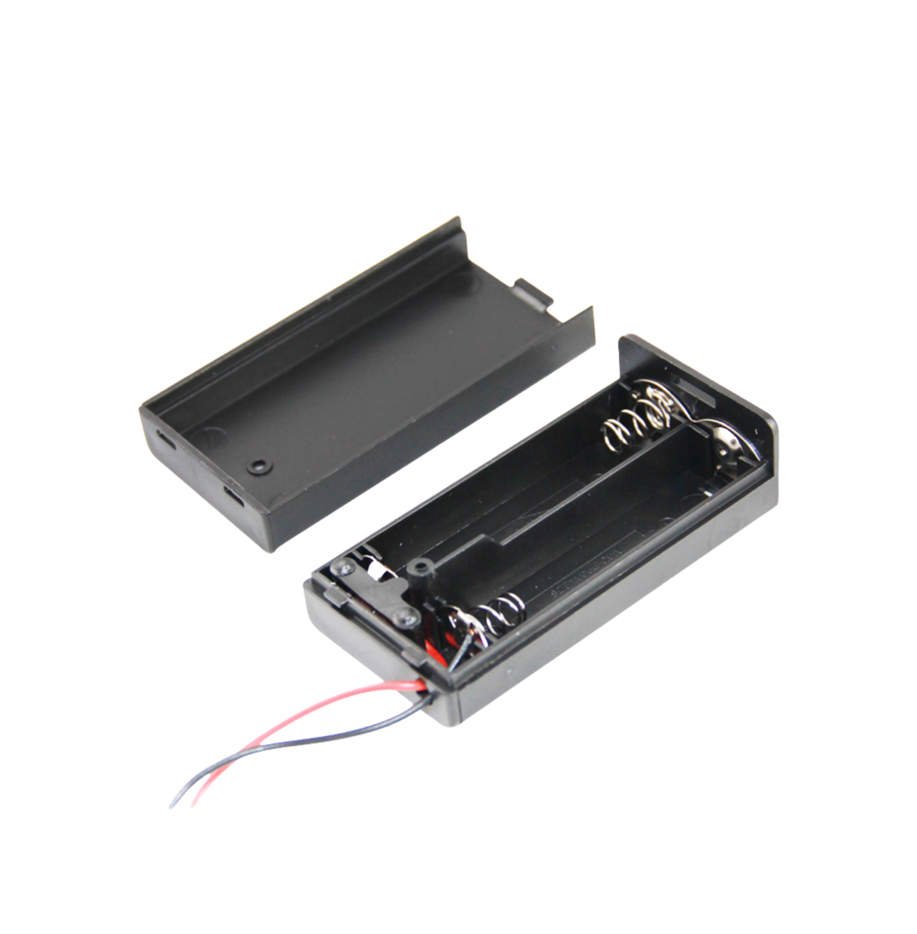 IC-233C Pil Yuvası 2 Li Kapaklı Switchli (AA)