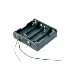 IC-234A Pil Yuvası 4 Lü Yan Yana (AA)