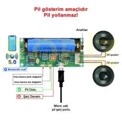 XH-A153 Bluetooth Mp3 Modül