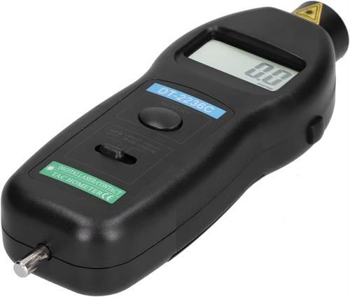 Cem DT-2236C Dijital Takometre Temaslı ve Temassız RPM Ölçer