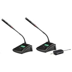 Gold Audio GX 752 UHF - Çift Kürsü Mikrofon