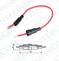 IC-237C Sigorta Yuvası Kablolu 5x20