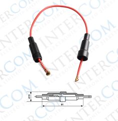 IC-237C-2 Sigorta Yuvası Kablolu 6x30