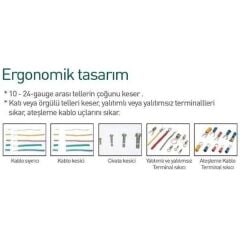 Prolink PH-016 Kablo Soyma ve Sıkma Pensesi