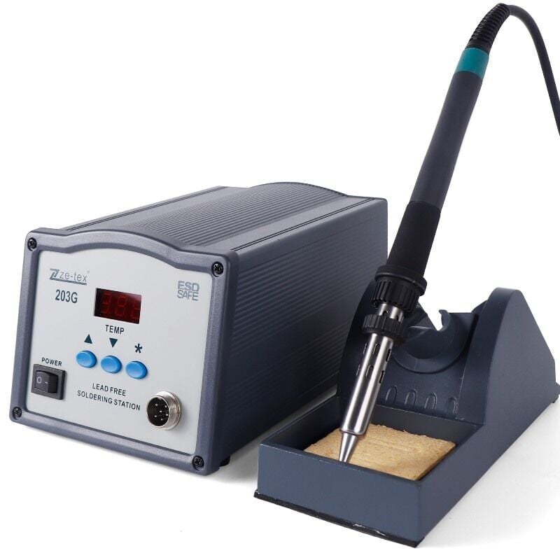 Ze-Tex 203G 150W Dijital Havya İstasyonu