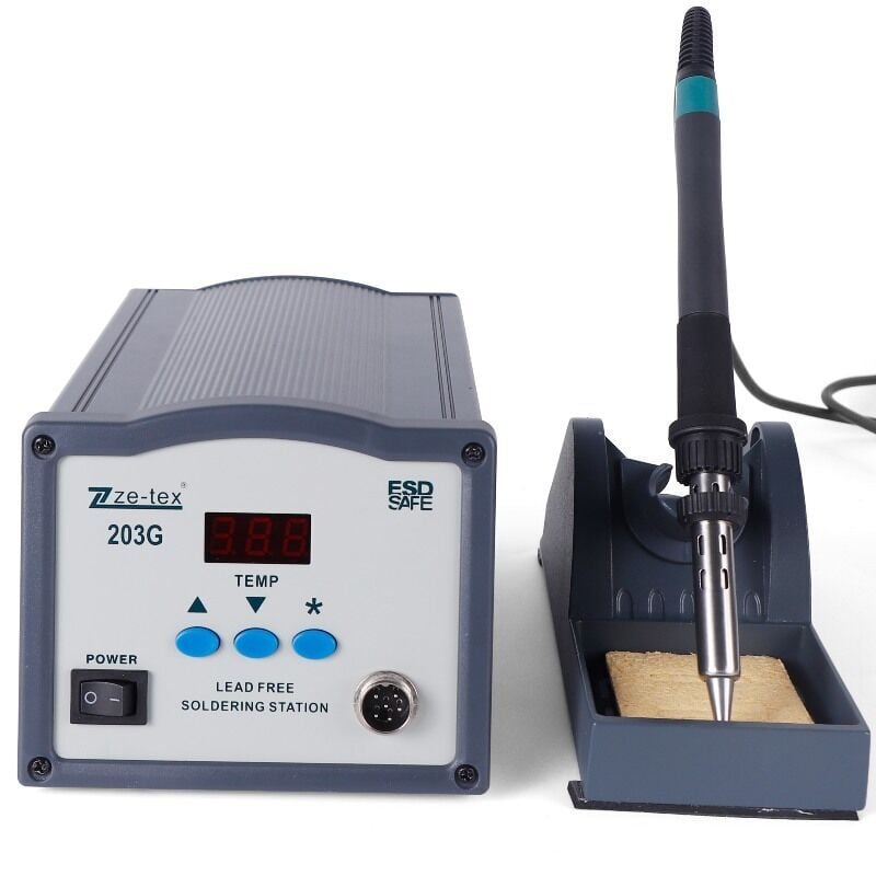 Ze-Tex 203G 150W Dijital Havya İstasyonu