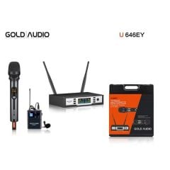 Gold Audio U 646 EY UHF - El+Yaka Mikrofon