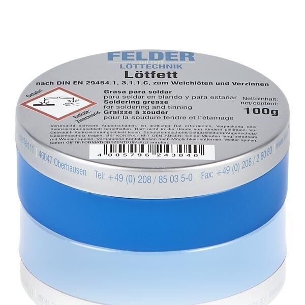 Lötfett 100gr Lehim Pastası Felder