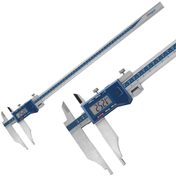 Dasqua 2710-1113 Uzun Çift Çeneli Dijital Kumpas 0-600mm