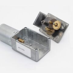 12V 60Rpm JGY370 Redüktörlü DC Motor
