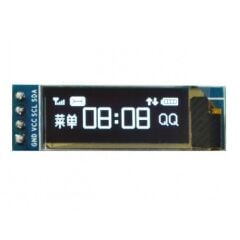 128x32 OLED LCD 0.91'' BEYAZ
