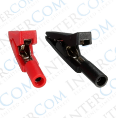 IC-243D 2MM Banan Jak Girişli Krokodil Siyah-kırmızı