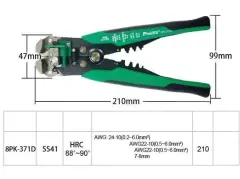 Proskit 8Pk-371D Otomatik Kablo Soyucu/Kesici