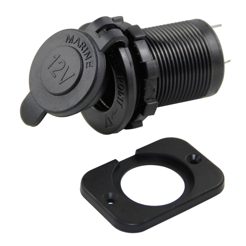 IC-246B-5 Çakmaklık Dişi Pano Tip Kulaklı Ø30mm