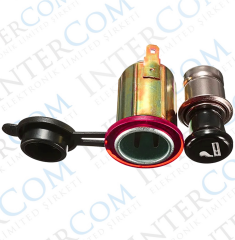 IC-246B-6 ÇAKMAK VE ŞASE SOKET 12V 10A