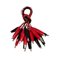 IC-247A-2 Kablolu Krokodil Büyük Kırmızı/siyah