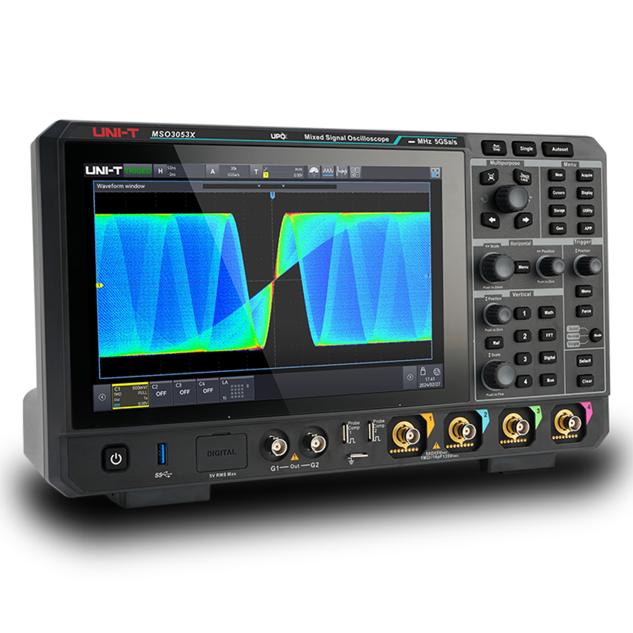 Unit MSO3034X Dijital Osiloskop 4 Kanal 350 MHz