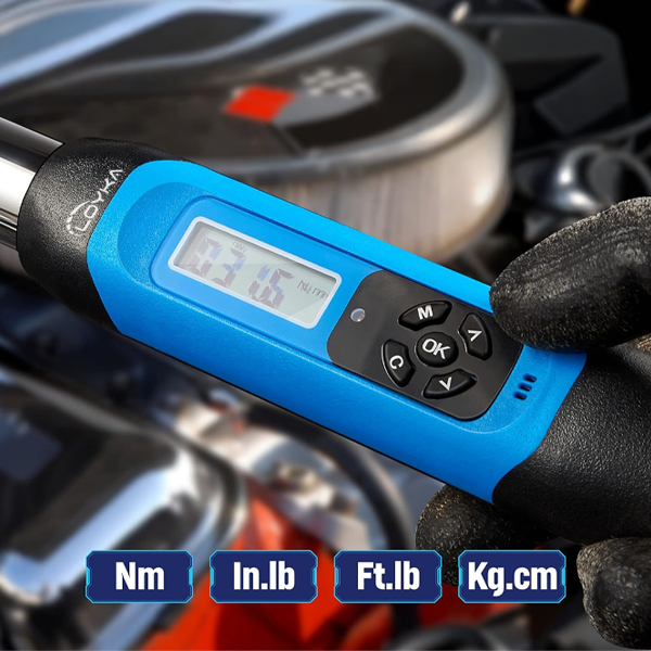 Loyka AWJ4-0135 Cırcır Başlı Dijital Torkmetre 135Nm
