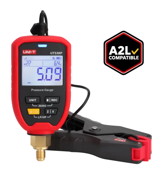 UniT UT336P Kit Kablosuz Basınç Ölçer ve Sıcaklık Kelepçesi