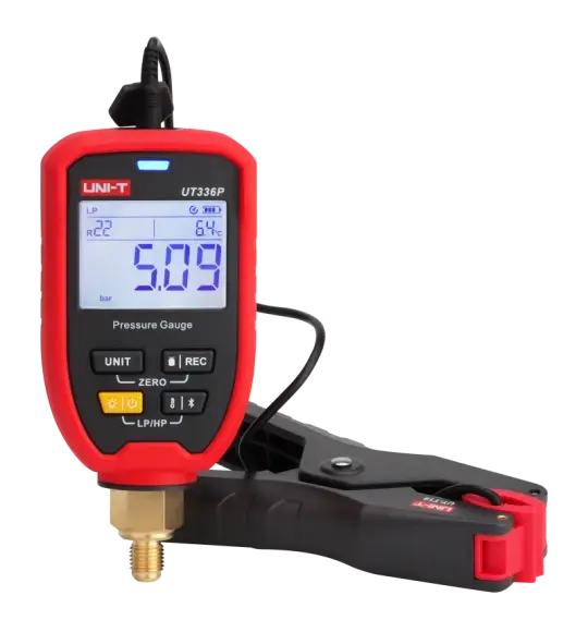 UniT UT336P Kit Kablosuz Basınç Ölçer ve Sıcaklık Kelepçesi
