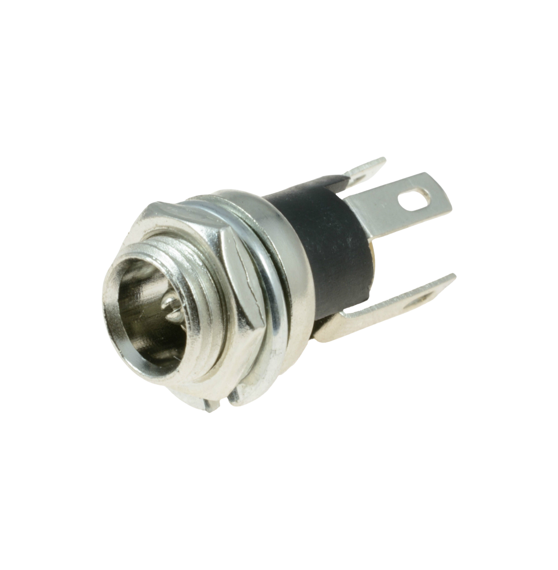 IC-258A DC Jak Üstten Somunlu 2.1mm Ø8mm