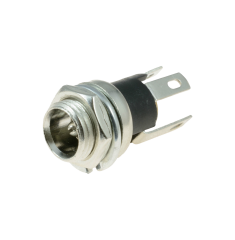 IC-258A DC Jak Üstten Somunlu 2.1mm Ø8mm