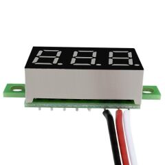 Voltmetre 0.36'' DC 4-30V Kırmızı