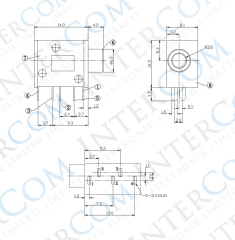 IC-260A Stereo Şase 3.5mm Sıralı