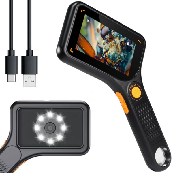 Loyka MG380 Dijital Ekranlı El Mikroskobu 500x