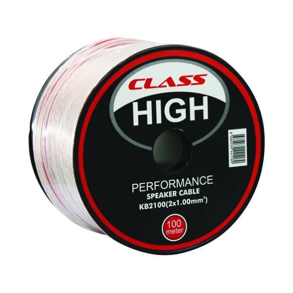 Class Hoparlör Kablosu 100 Metre 2x1.00mm
