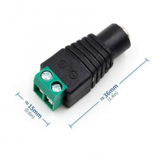 2.1mm Adaptör Klemens Dönüştürücü