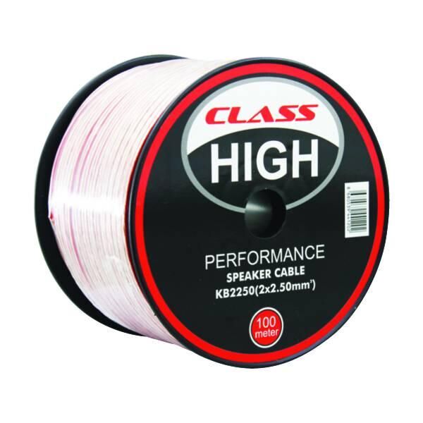 Class Hoparlör Kablosu 100 Metre 2x2.50mm
