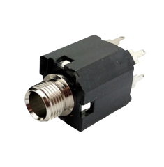 IC-261G-1 6,3mm Stereo Jack Dişi Şase 180° 5P