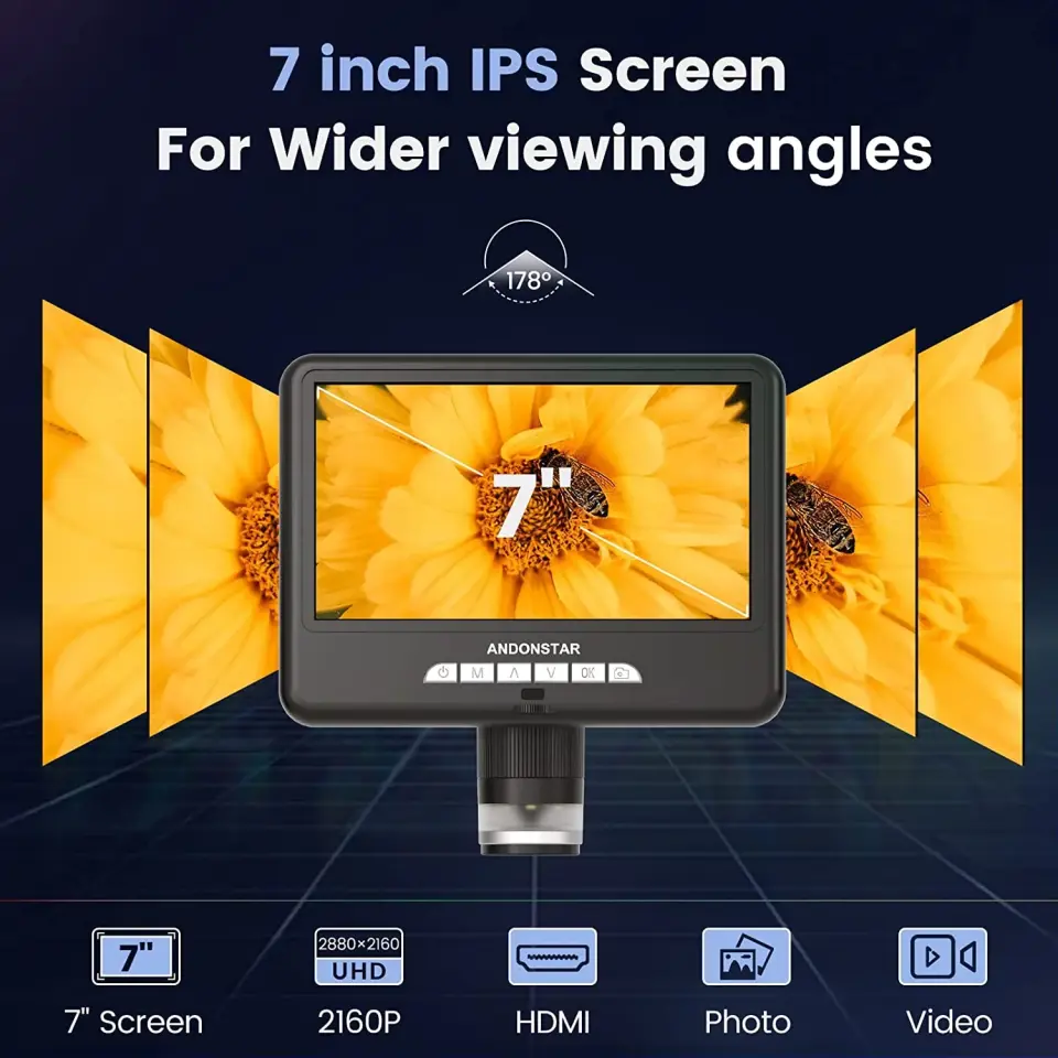 Andonstar AD207S PRO HDMI Dijital Mikroskop