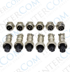 IC-261M 12mm Mayk Fiş Şase Erkek - Seyyar Dişi