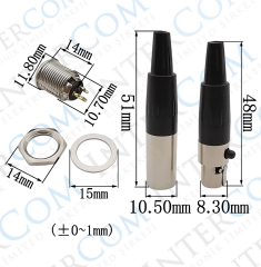 IC-261S Mini XLR Canon Jack