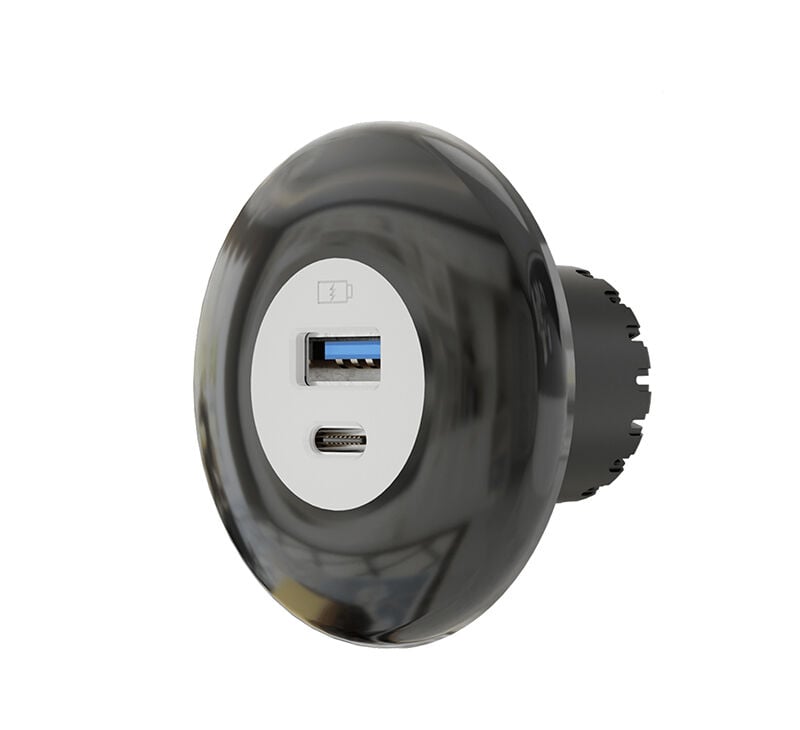 IC-266C-9 PANO TİP USB 3.0 + TYPE-C SOKET