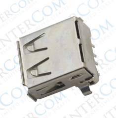IC-265 USB Şase A Tip 90° Dişi