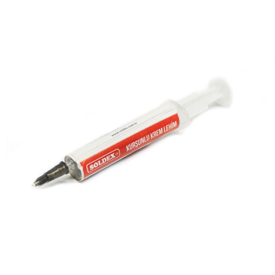 Soldex 10Gr Şırınga Krem Lehim