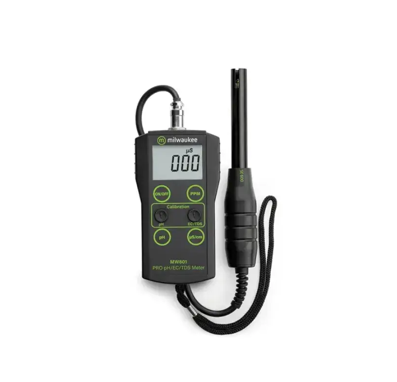 Milwaukee MW801 PRO 3 in 1 pH EC TDS Ölçer - Combo pH Metre Cihazı