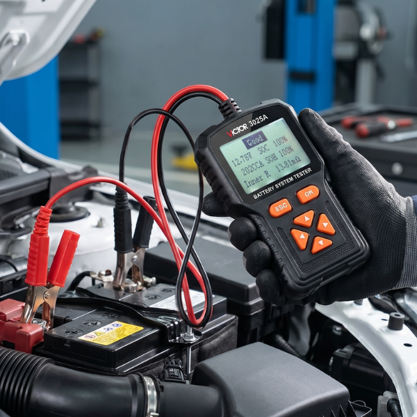 VICTOR 3025A Dijital Akü Test Cihazı | 12V / 24V
