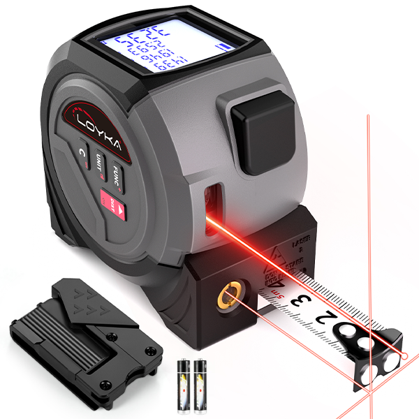Loyka TP40 Lazer Mesafe Ölçerli Şerit Metre