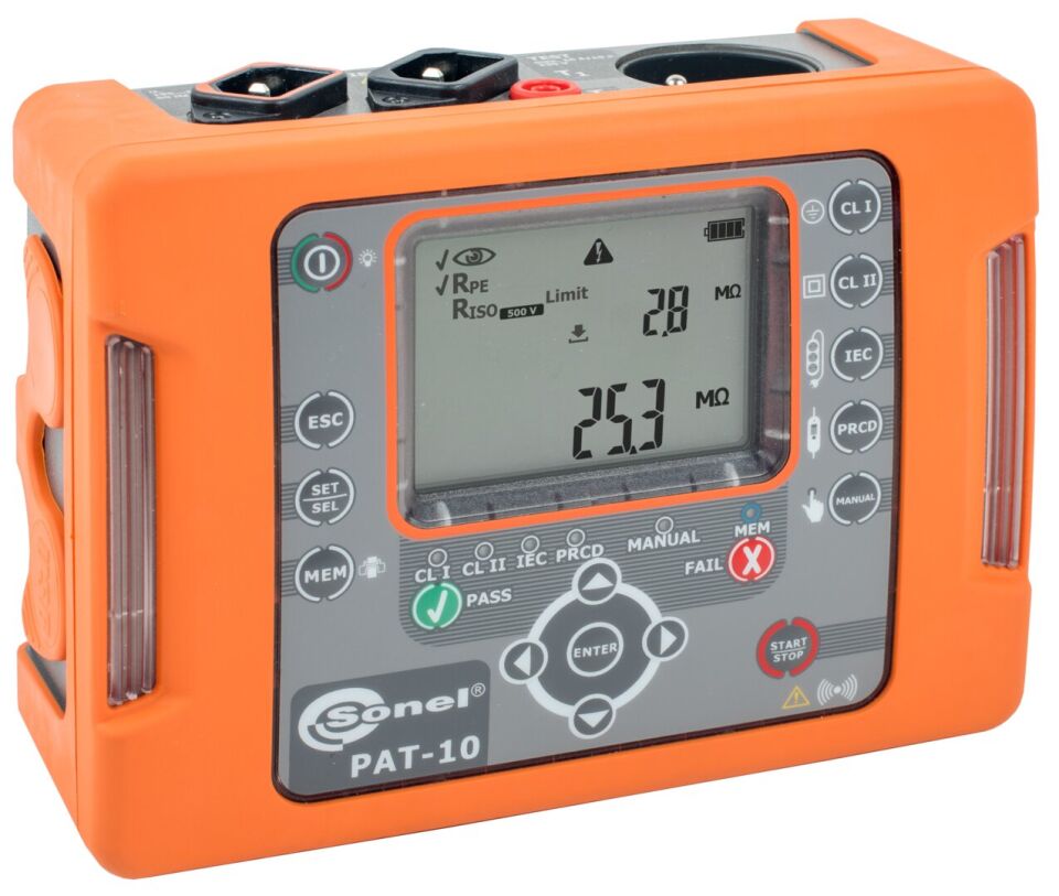 Sonel PAT-10 CE Uygunluk Test Cihazı
