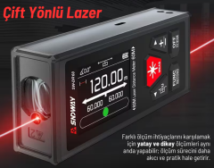 Sndway SW-DR60 Çift Yön Lazerli Lazermetre 60m+60m