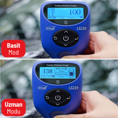 Linshang LS239 Profesyonel Oto Boya Kalınlık Ölçer